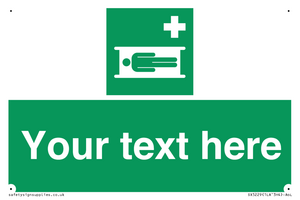 Custom Stretcher Sign